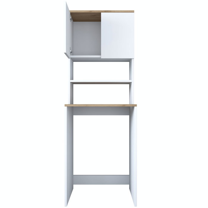 Hanah Home Armario para Lavadora KD101 - 1950 - Walnut